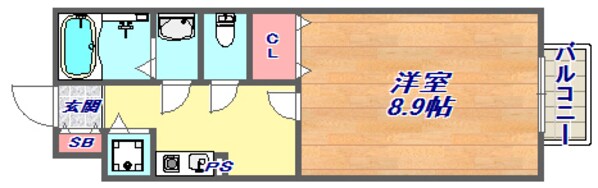 モナリエ青谷の物件間取画像